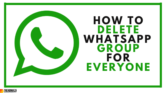 Delete Whatsapp Group